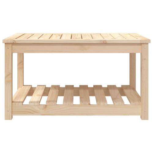 Havebord 82,5x50,5x45 cm massivt fyrretræ