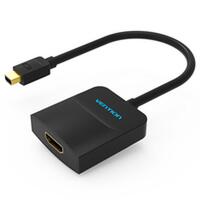 MiniDisplayPort til HDMI kabel Vention HBCBB 10 cm Sort