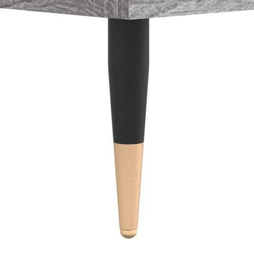 Sofabord 90x49x45 cm konstrueret træ Grå sonoma-eg