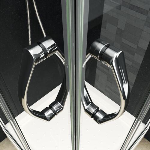 Brusekabine sikkerhedsglas 70 x 70 x 185 cm