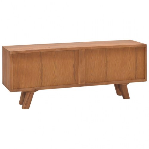 Tv-skab 110x30x45 cm massivt teaktræ