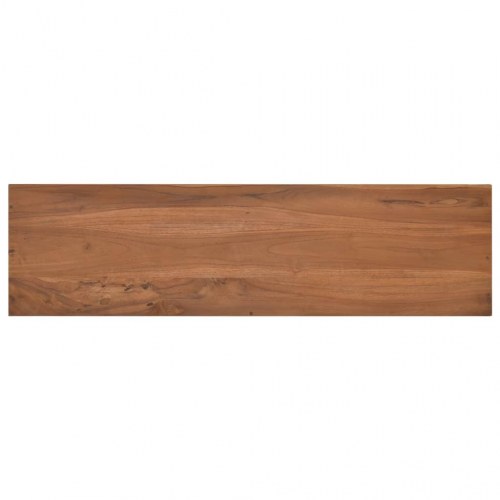 Tv-skab 110x30x45 cm massivt teaktræ