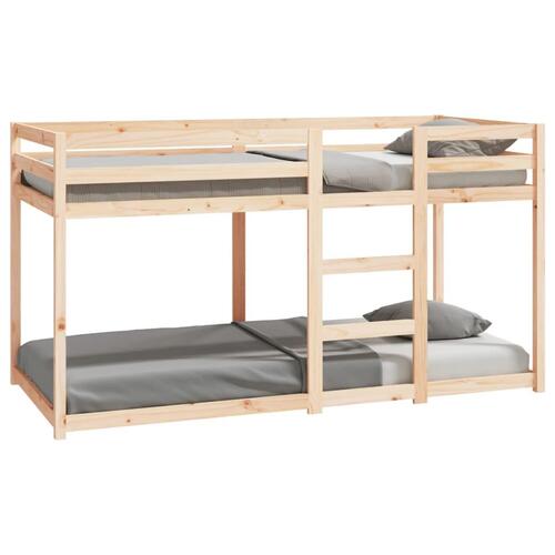 Køjeseng 90x200 cm massivt fyrretræ