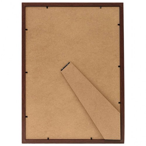 Billedrammer 5 stk. til bord 15x21 cm mørkerød
