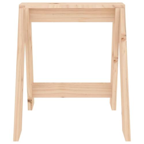 Taburetter 2 stk. 40x40x45 cm massivt fyrretræ