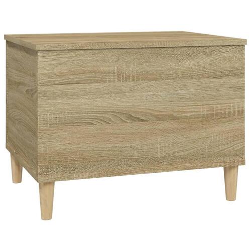 Sofabord 60x44,5x45 cm konstrueret træ sonoma-eg