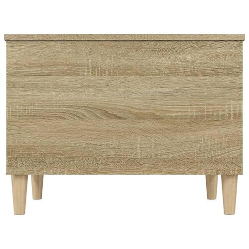 Sofabord 60x44,5x45 cm konstrueret træ sonoma-eg