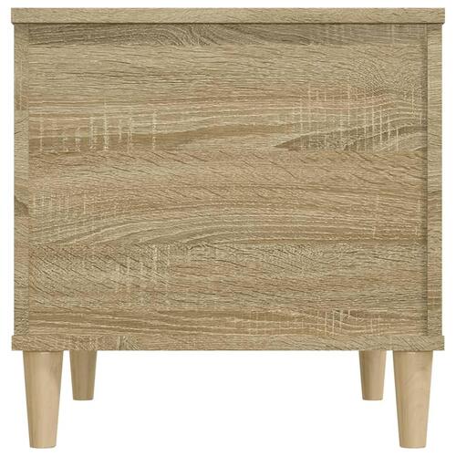 Sofabord 60x44,5x45 cm konstrueret træ sonoma-eg