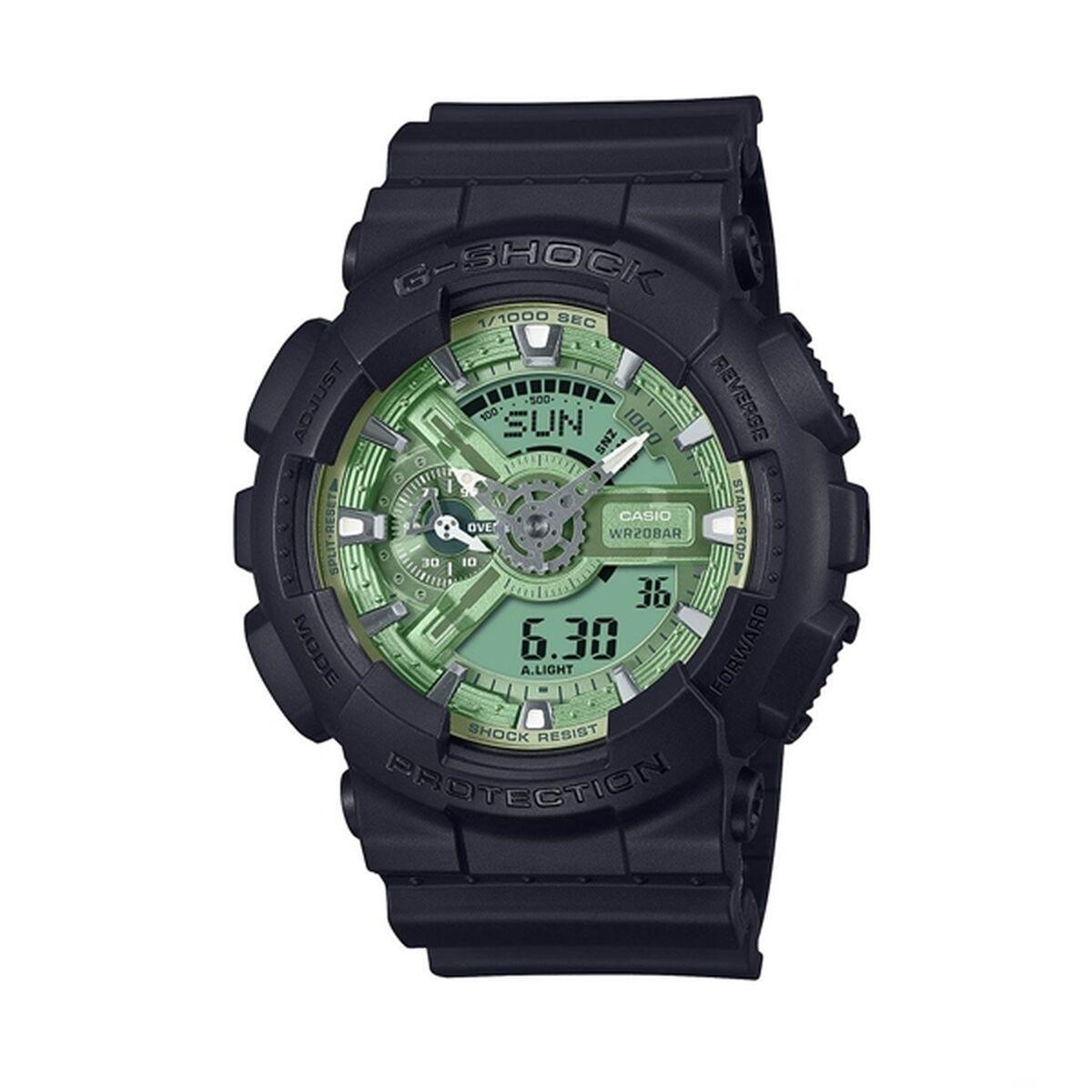 Herreur Casio G-Shock GA-110CD-1A3ER Sort Grøn