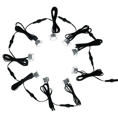 LED-jordlys 20 stk. kold hvid