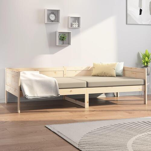 Daybed 80x200 cm massivt fyrretræ