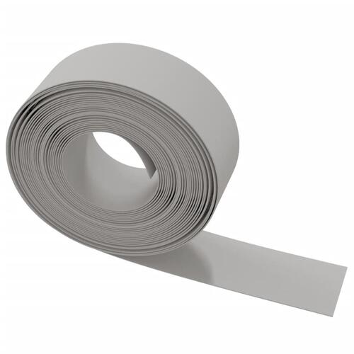 Græskanter 4 stk. 10 m 20 cm polyethylen grå
