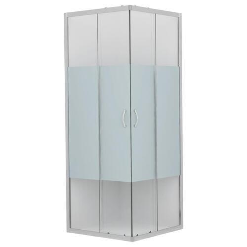 Brusekabine sikkerhedsglas 90 x 80 x 180 cm