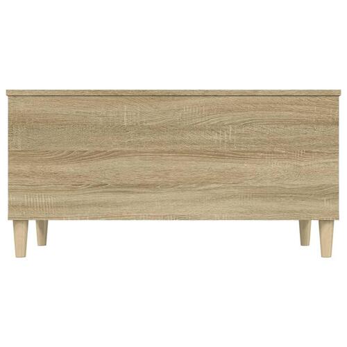 Sofabord 90x44,5x45 cm konstrueret træ sonoma-eg