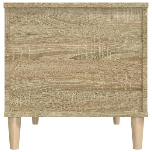 Sofabord 90x44,5x45 cm konstrueret træ sonoma-eg