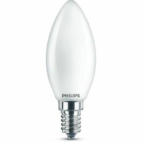 Philips LED stearinlys E14 4,3 W - 470 lm, 2700 K (3,5 × 9,7 cm)