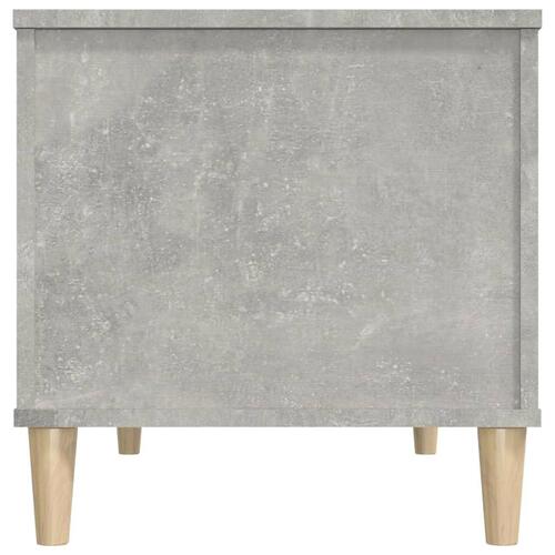 Sofabord 90x44,5x45 cm konstrueret træ betongrå