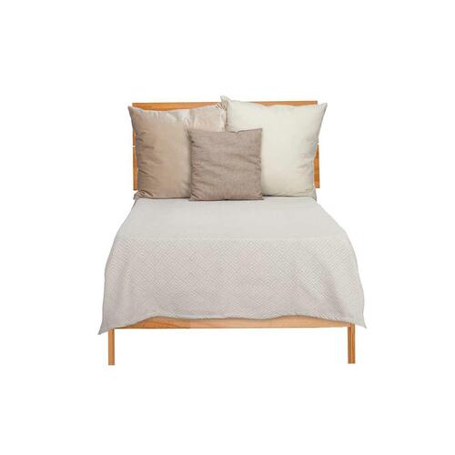 Sengetæppe (vattæppe) Geometri 180 x 260 cm Beige (4 enheder)