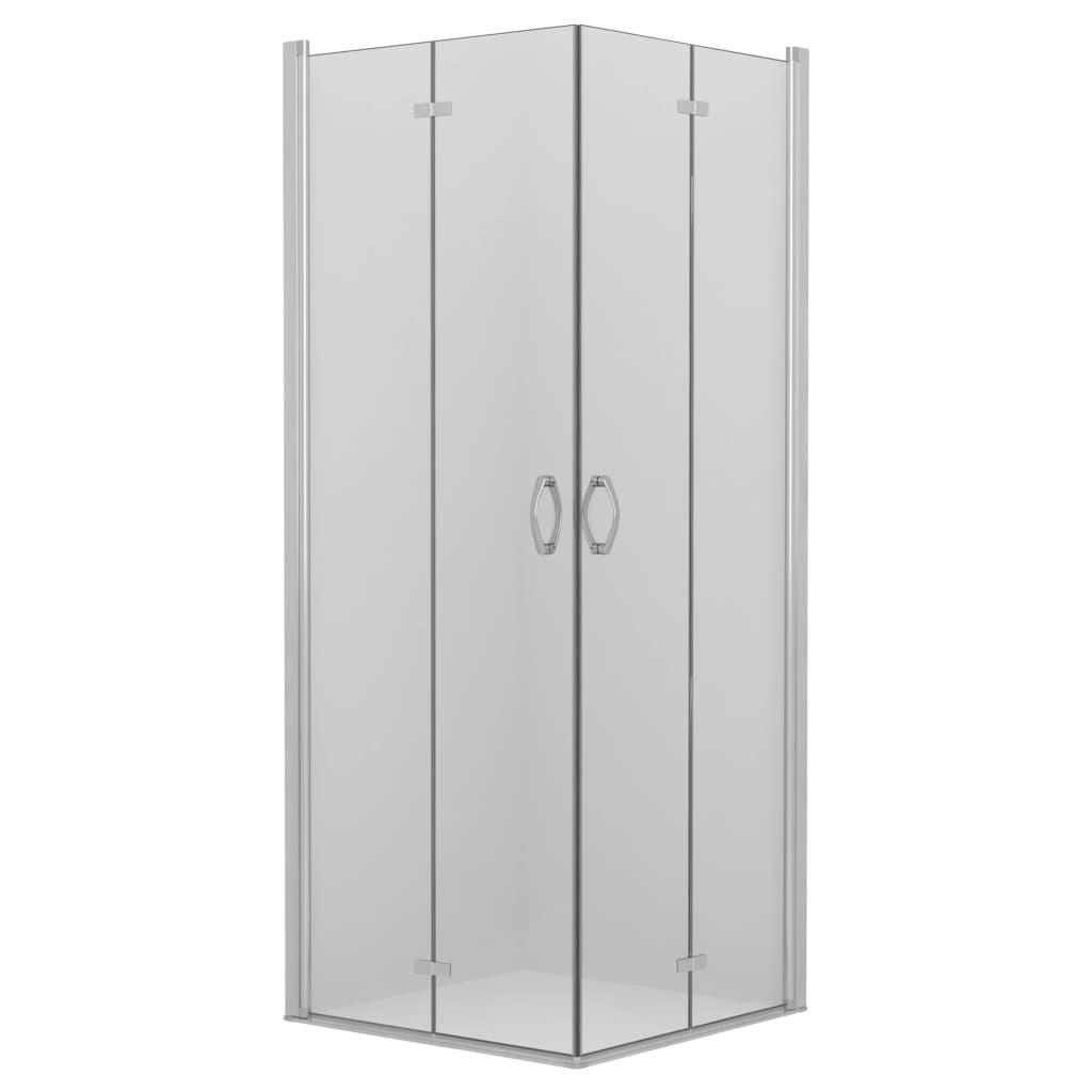Brusekabine med foldedøre ESG 80 x 70 x 185 cm