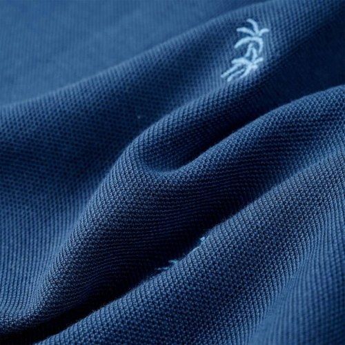 Poloshirt til børn str. 92 - mørkeblå