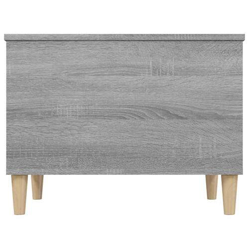 Sofabord 60x44,5x45 cm konstrueret træ Grå sonoma-eg