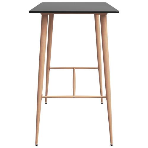 Barbord 120x60x105 cm sort