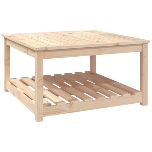 Havebord 82,5x82,5x45 cm massivt fyrretræ