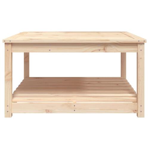 Havebord 82,5x82,5x45 cm massivt fyrretræ