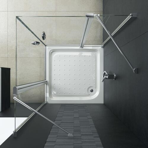 Brusekabine ESG 70 x 70 x 185 cm