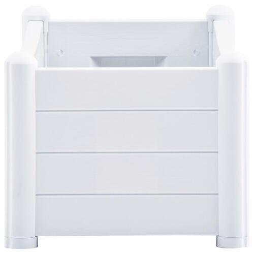 Højbed 100x43x35 cm PP hvid
