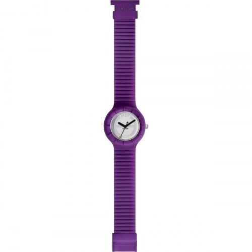 Hip Hop herreur Spring Summer - hvid skive, lilla rem (Ø 32 mm)