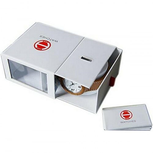 Hip Hop herreur Spring Summer - hvid skive, lilla rem (Ø 32 mm)