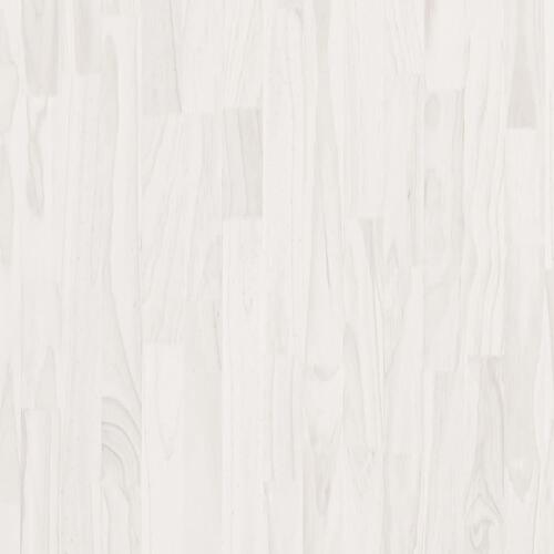 Sengeskab 60x36x64 cm massivt fyrretræ hvid