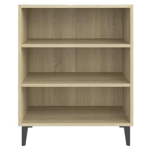 Skænk 57x35x70 cm konstrueret træ sonoma-eg