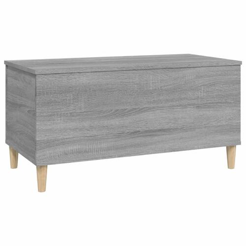 Sofabord 90x44,5x45 cm konstrueret træ sonoma-eg grå