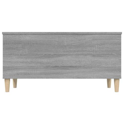 Sofabord 90x44,5x45 cm konstrueret træ sonoma-eg grå