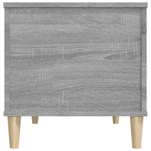 Sofabord 90x44,5x45 cm konstrueret træ sonoma-eg grå