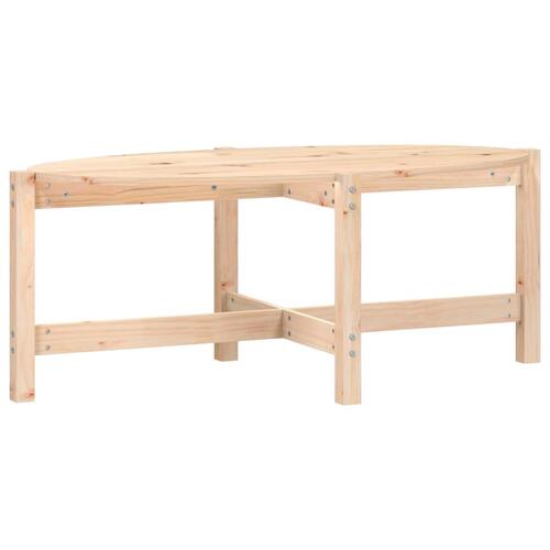 Sofabord 118x63x45 cm massivt fyrretræ