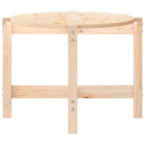 Sofabord 118x63x45 cm massivt fyrretræ