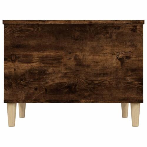 Sofabord 60x44,5x45 cm konstrueret træ røget egetræsfarve