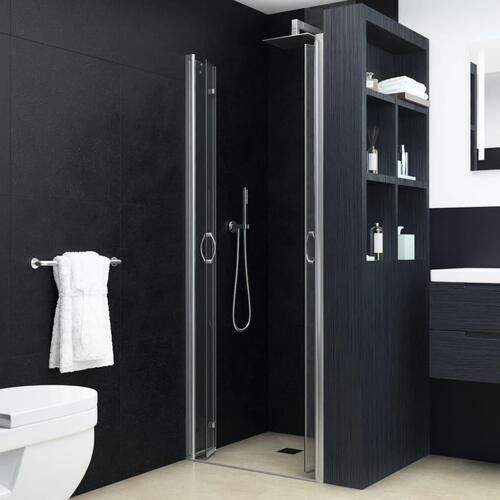 Foldbare brusedøre klar ESG 80 x 185 cm