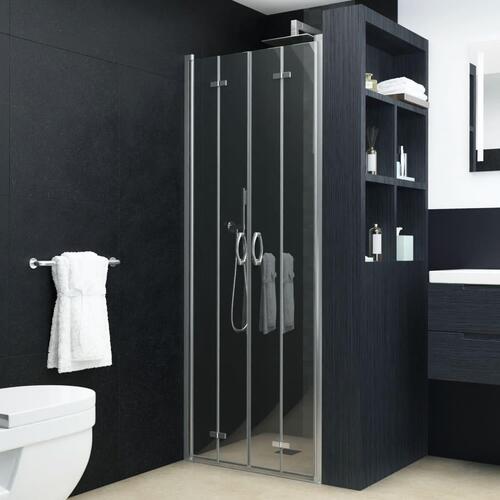 Foldbare brusedøre klar ESG 80 x 185 cm