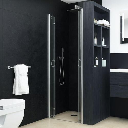 Foldbare brusedøre klar ESG 80 x 185 cm