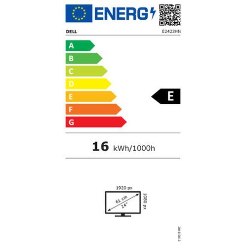 Skærm Dell E2423HN LED IPS VA LCD Flicker free