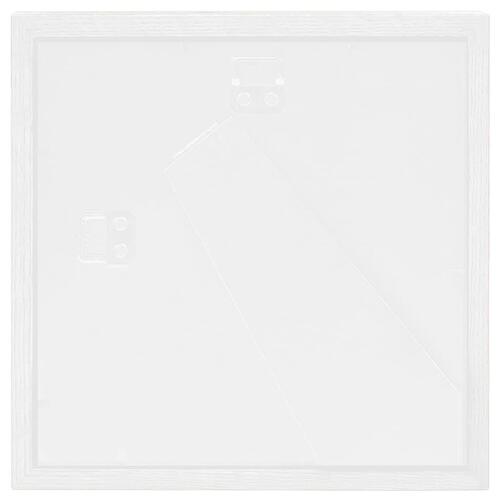 3D-billedrammer 3 stk. 23x23 cm til 13x13 cm billede hvid