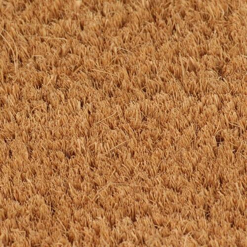 Dørmåtte 60x90 cm tuftet coir naturfarvet