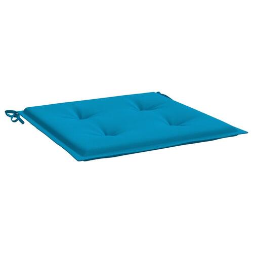 Hynder til havestol 6 stk. 50x50x3 cm oxfordstof blå