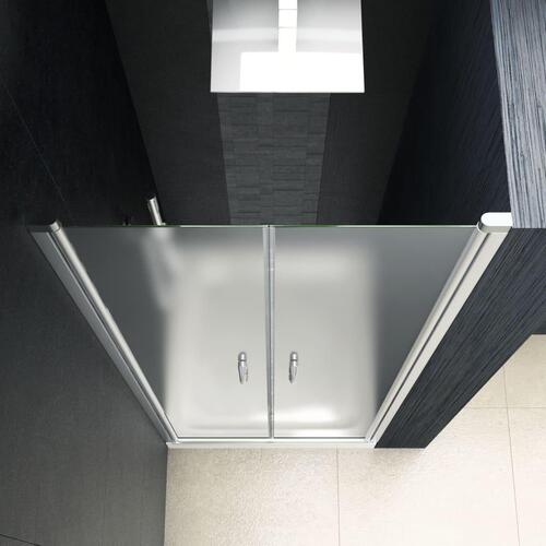 Brusedøre matteret ESG 70 x 185 cm