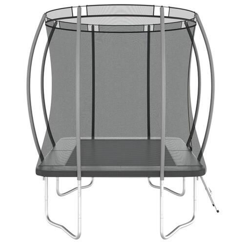 Trampolinsæt 274x183x76 cm 150 kg rektangulær