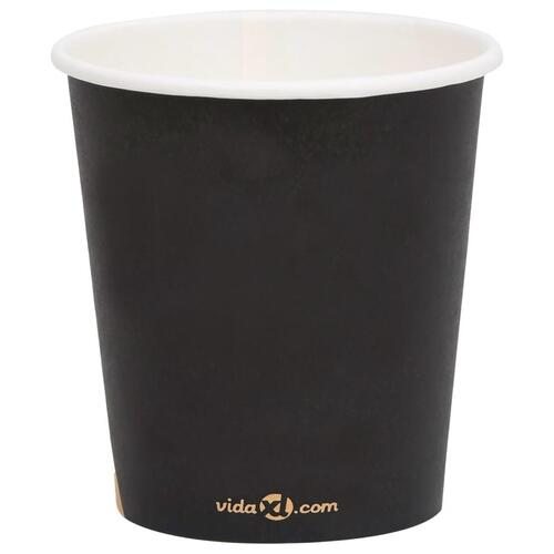Papkrus 1000 stk. 200 ml sort